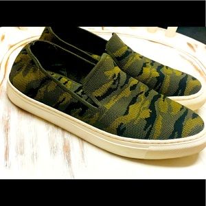 Steven by Steve Madden Camo Slip on Shoes